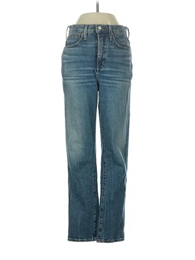 Pre-owned Rivet & Thread Jeans In Blue