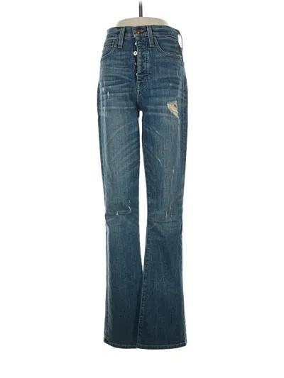 Pre-owned Rivet & Thread Jeans In Blue