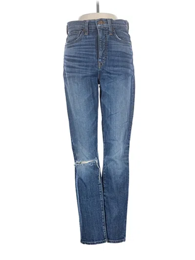 Pre-owned Rivet & Thread Jeans In Blue