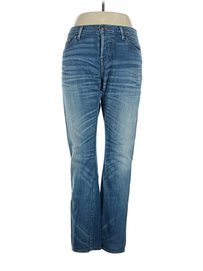 Pre-owned Rivet & Thread Jeans In Blue