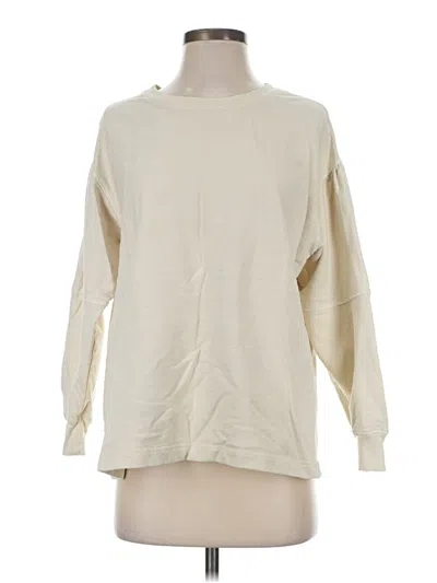 Pre-owned Rivet & Thread Sweatshirt In Ivory
