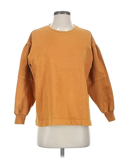Pre-owned Rivet & Thread Sweatshirt In Orange