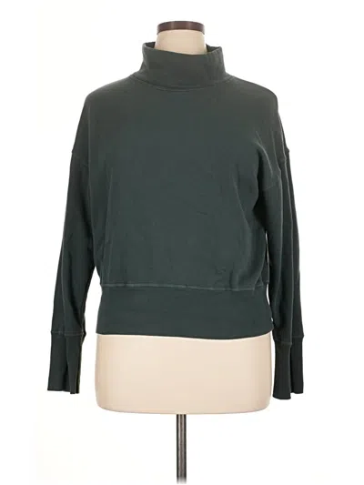 Pre-owned Rivet & Thread Turtleneck Sweater In Green