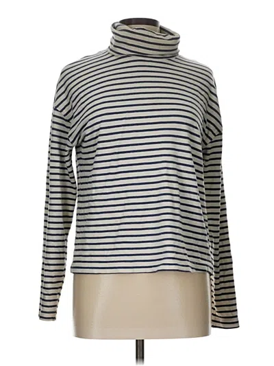 Pre-owned Rivet & Thread Turtleneck Sweater In Silver