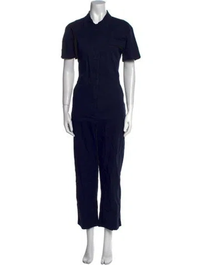 Pre-owned Rivet Utility Jumpsuit In Black