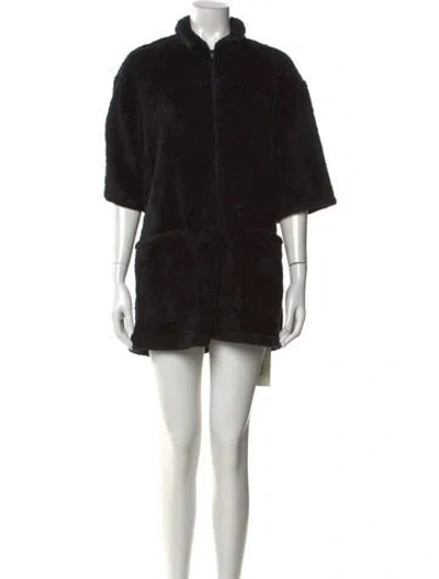 Pre-owned Rivet Utility Jumpsuit In Black