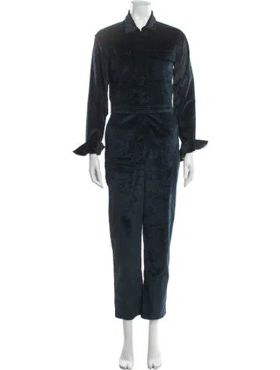 Pre-owned Rivet Utility Jumpsuit In Black