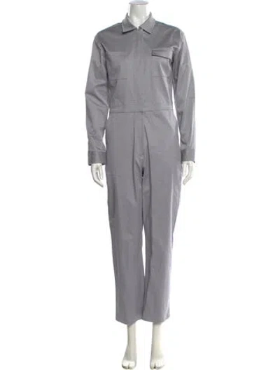 Pre-owned Rivet Utility Jumpsuit W/ Tags In Gray