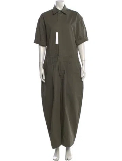 Pre-owned Rivet Utility Jumpsuit W/ Tags In Green