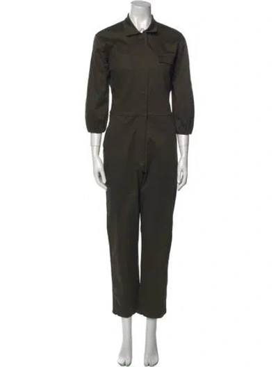 Pre-owned Rivet Utility Jumpsuit W/ Tags In Green