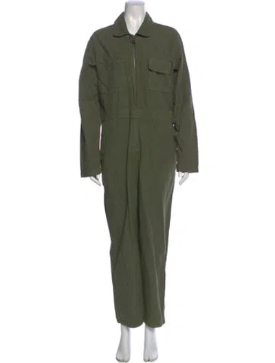 Pre-owned Rivet Utility Jumpsuit W/ Tags In Green