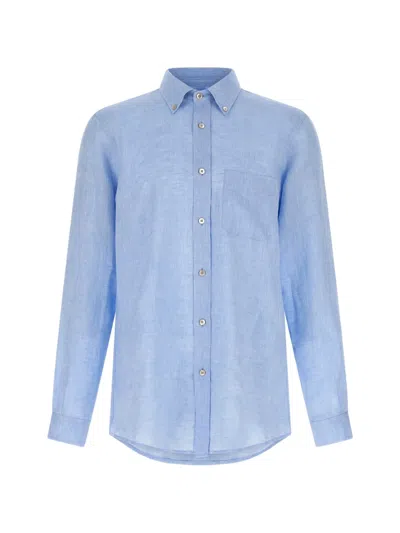Riviera® Button-down Linen Shirt In Multi