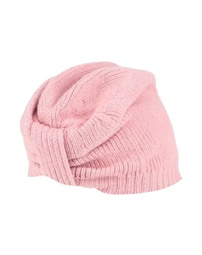 Riviera® Cashmere Riviera Cashmere Woman Hat Antique Rose Size Onesize Cashmere In Pink