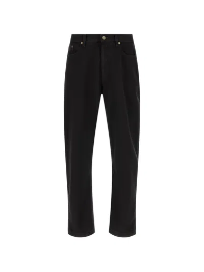 Riviera® Garment-dyed Tapered-leg Jeans In Black