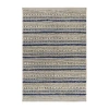 Riviera Home Jute Stripe Rectangular Accent Indoor Rugs In Blue