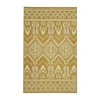 Riviera Home Mahalo Tribal Hand Tufted Rectangular Accent Indoor Rugs In Yellow