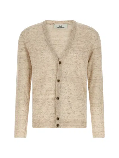 Riviera® Mélange V-neck Cardigan In Neutral