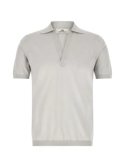 Riviera® Open-collar Polo Shirt In Gray