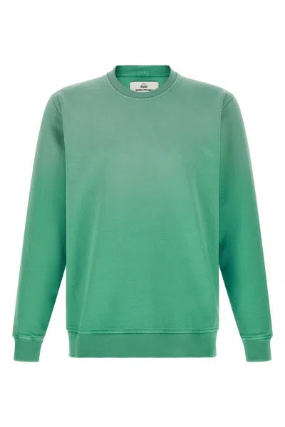 Riviera Project Cotton Sweatshirt In Green