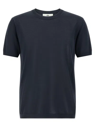 Riviera Project Crew-neck Sweater In Blue