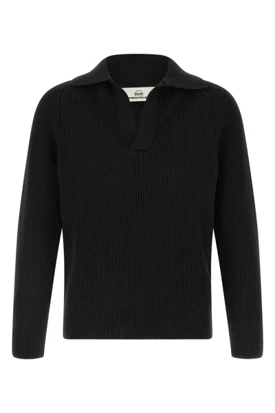 Riviera Project Polo Sweater Sweaters And Cardigans Black