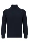 Riviera Project Pullover Mit Reissverschluss In Blue