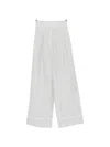 Riviera® Striped-pattern Pants In Blue