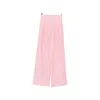 Riviera® Striped-pattern Pants In Pink