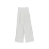 Riviera® Striped-pattern Pants In Gray