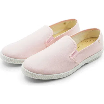 Rivieras Canvas Slip-on Sneaker In Pink