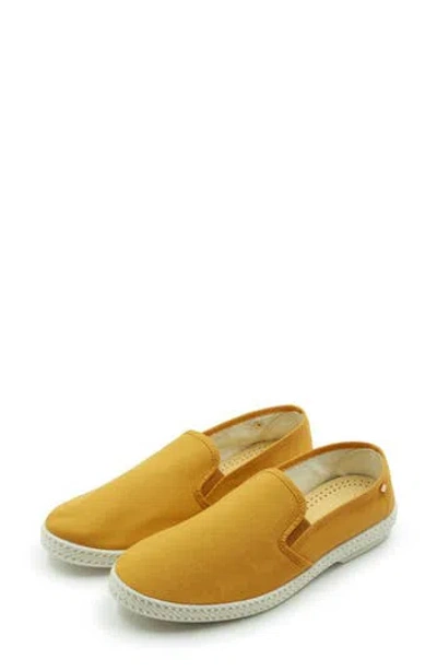 Rivieras Canvas Slip-on Sneaker In Yellow