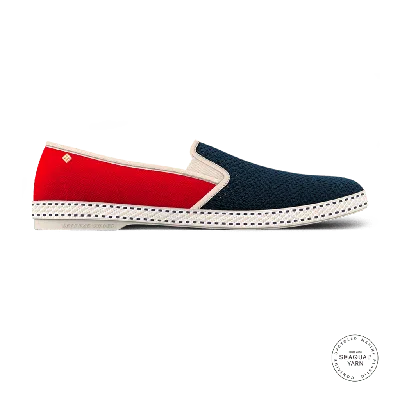 Rivieras Classic Canvas & Mesh Slip-on Loafer In Multi