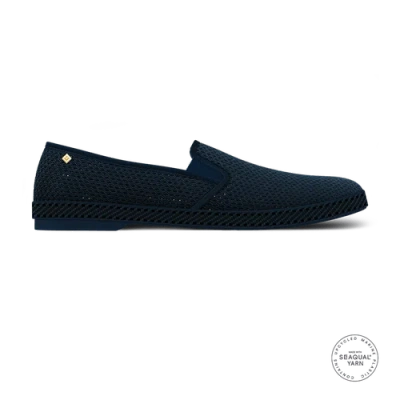 Rivieras Classic Mesh Slip-on Loafer In Blue