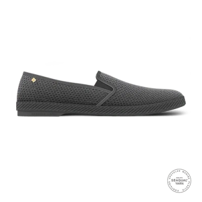 Rivieras Classic Mesh Slip-on Loafer In Gray