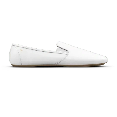Rivieras Leather Jazz Shoe In White