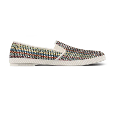 Rivieras Lord Woven Leatherette Slip-on Loafer In Multi