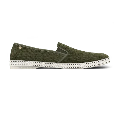 Rivieras Women's Green Classic Khaki Canvas