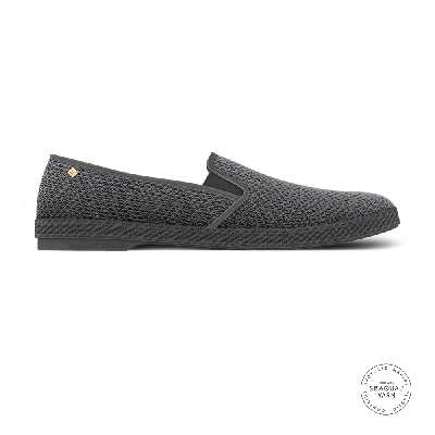 Rivieras Women's Grey Classic Mesh Slip-on Loafer Anthracite Gray