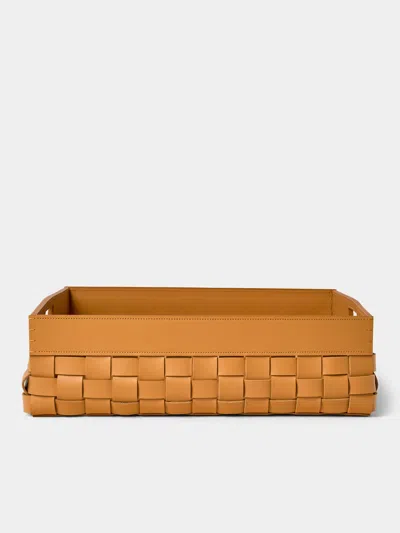 Riviere Barcelona Water-resistant Leather Large Basket