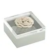 Riviere Large Quilted Febe Diamonds Box In Green