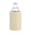 Riviere Small Leather Noli Bottle Holder In White
