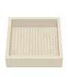 Riviere Woven Tray In Ivory