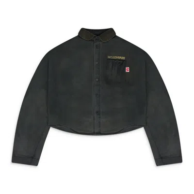 Rivington Brown Abraxis Alma Rosa Casual Button-down Shirt In Black
