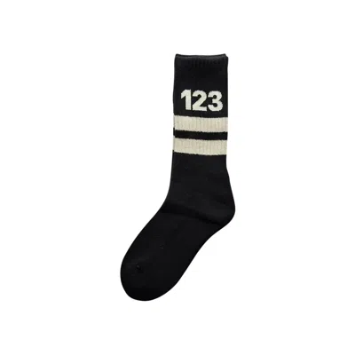 Pre-owned Rivington Roi Rebis 123 Socks 'black/white' | Men's Size Onesize