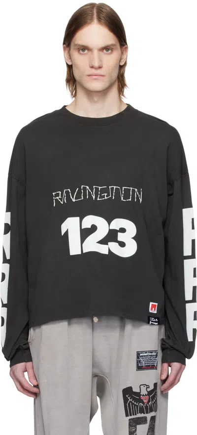 Rivington Roi Rebis Black Uso-123 Garden Ls T-shirt