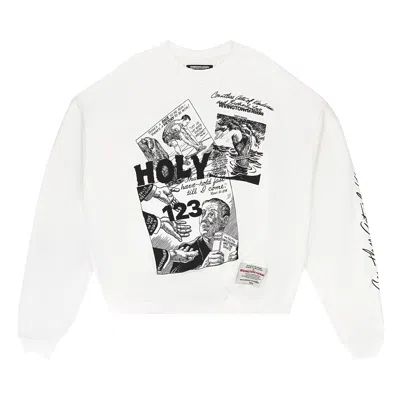 Pre-owned Rivington Roi Rebis Countless Acts Crewneck 'white' | Men's Size 2