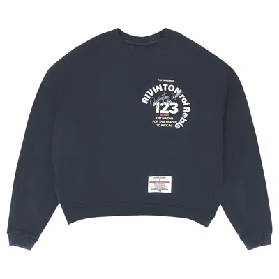 Pre-owned Rivington Roi Rebis Cva Paris Crewneck 'black' | Men's Size 2