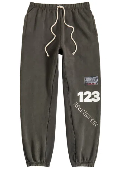 Rivington Roi Rebis Cva Uso-123 Logo-appliquéd Cotton Sweatpants