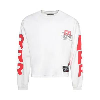 Pre-owned Rivington Roi Rebis Fa.co Long-sleeve Tee 'optic White' | Men's Size L