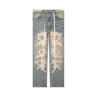 Pre-owned Rivington Roi Rebis Fathers Garden He Rose 1 Jeans 'light Indigo' | Blue | Men's Size 30